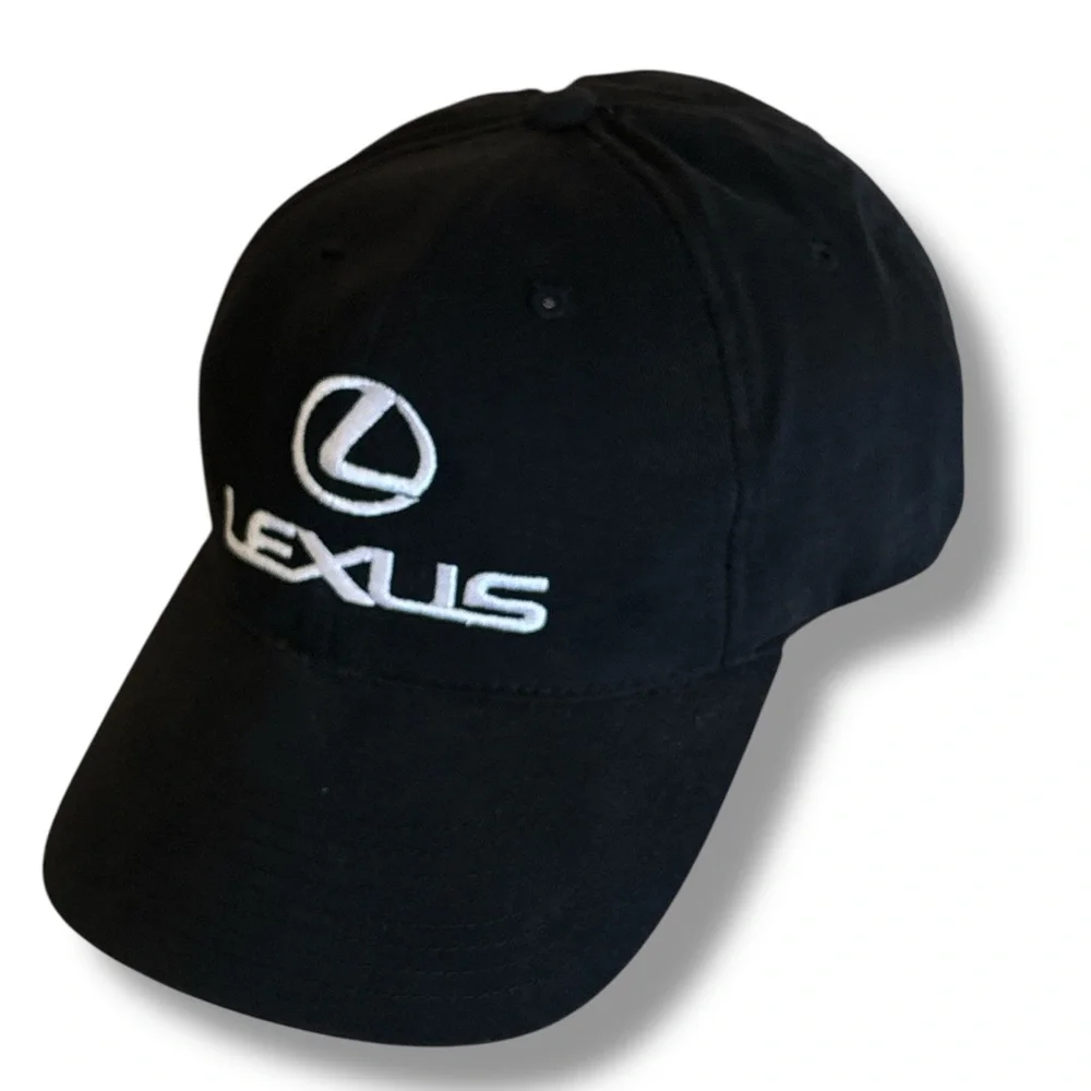 PING/ LEXUS Black Ball Cap with White Lexus Embroidery